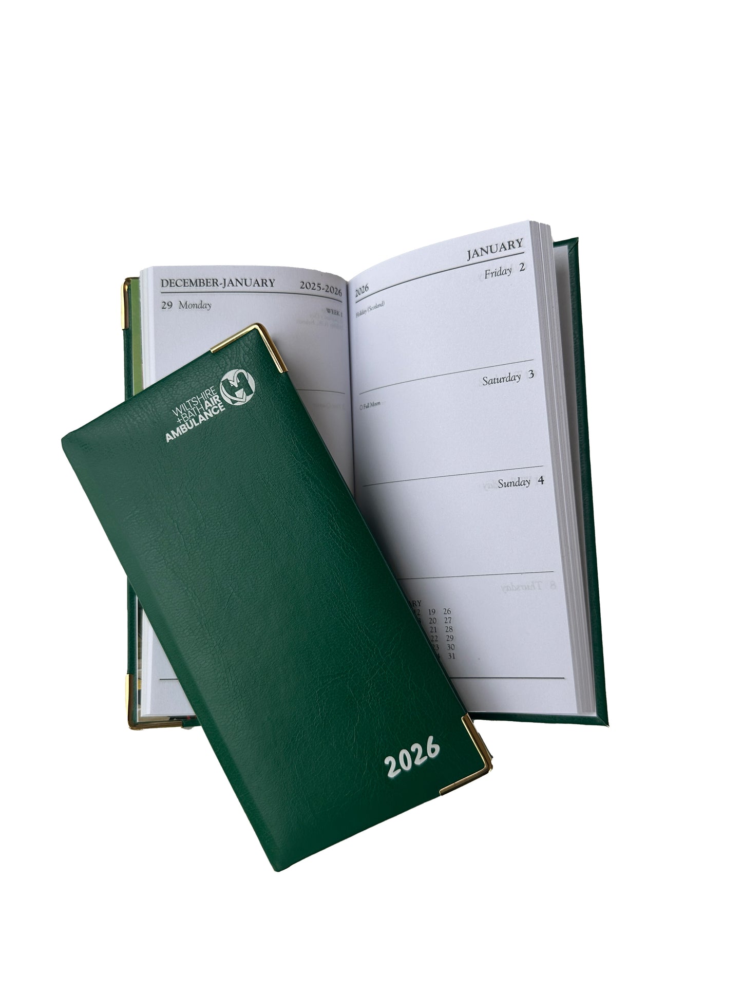 2026 Faux Leather Diary