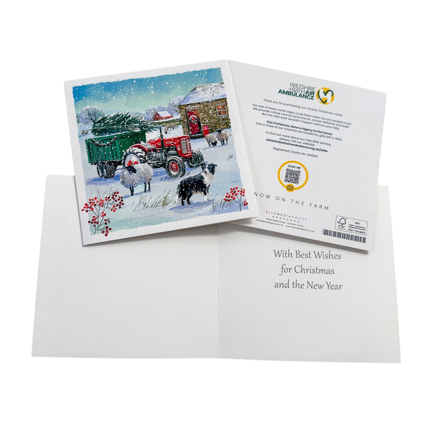 Snow on the Farm • Christmas Cards