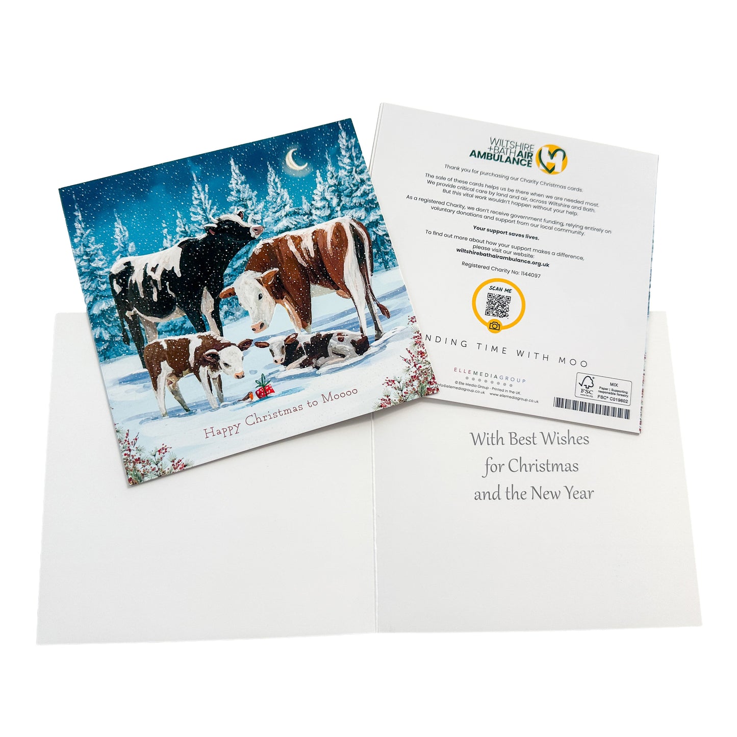 Spending time with Moo • Christmas Cards