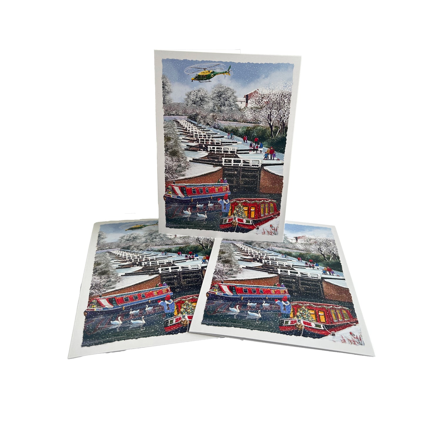 Caen Hill Locks Christmas Cards