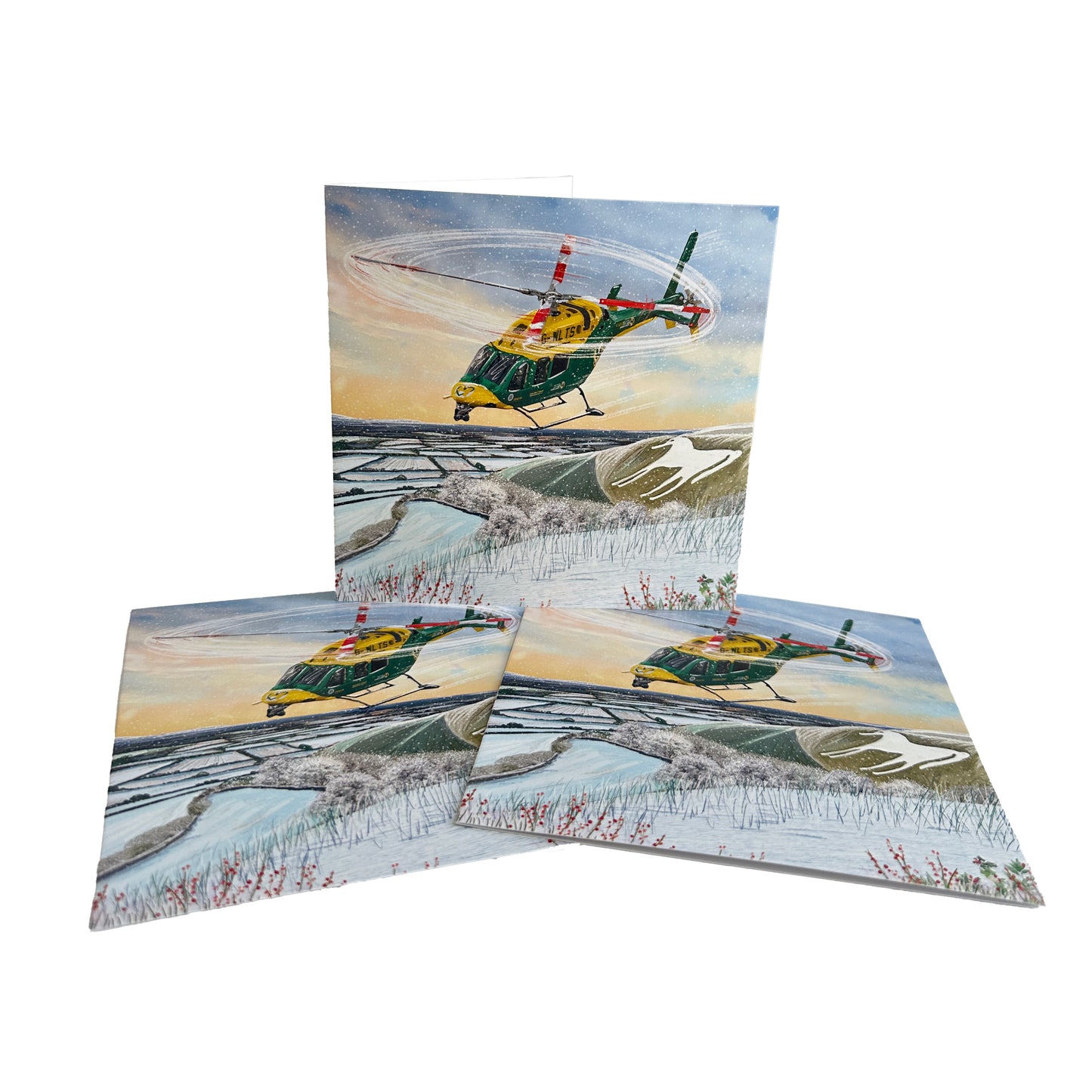 Over The Fields Christmas Cards