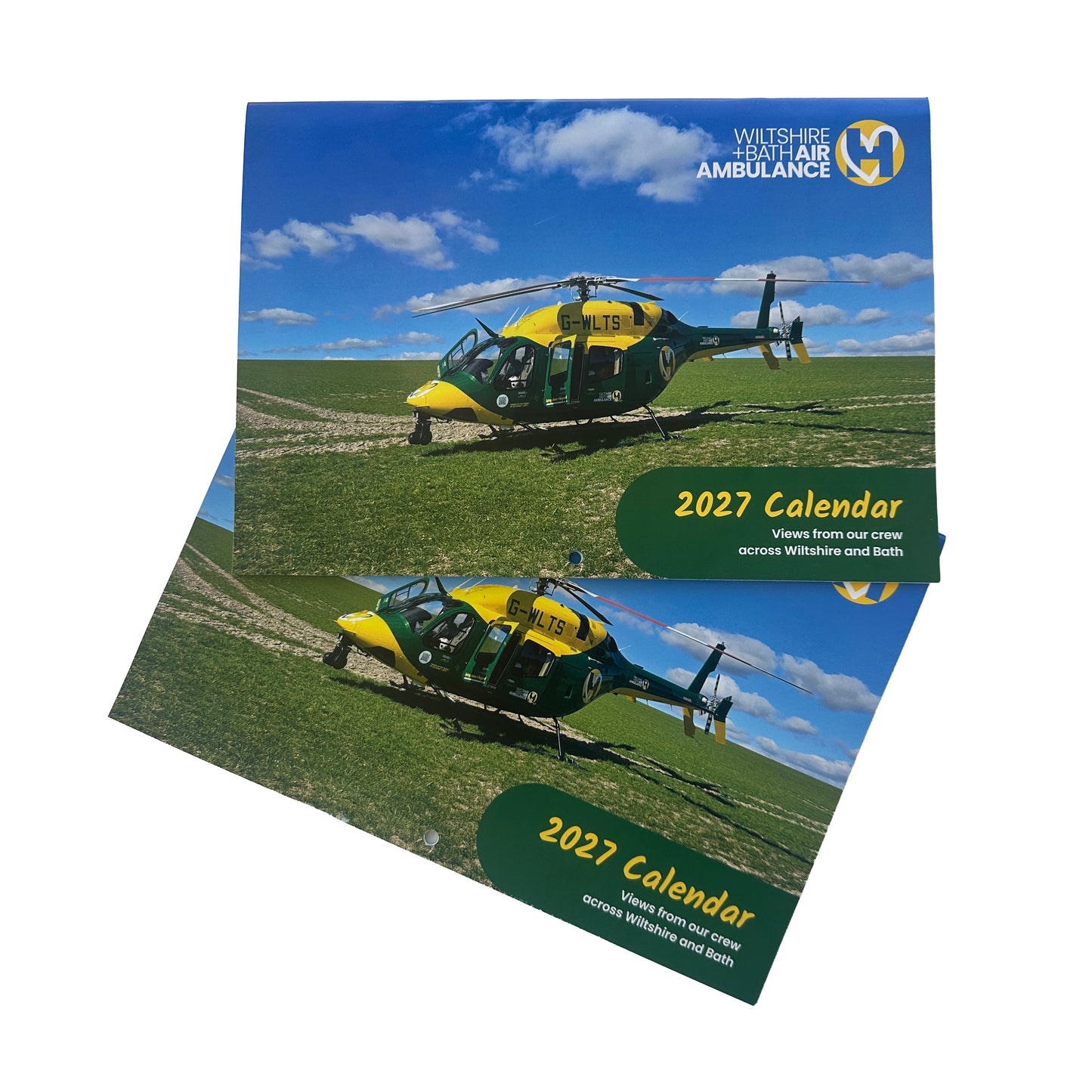 Wiltshire and Bath Air Ambulance 2027 Wall Calendar (landscape edition)