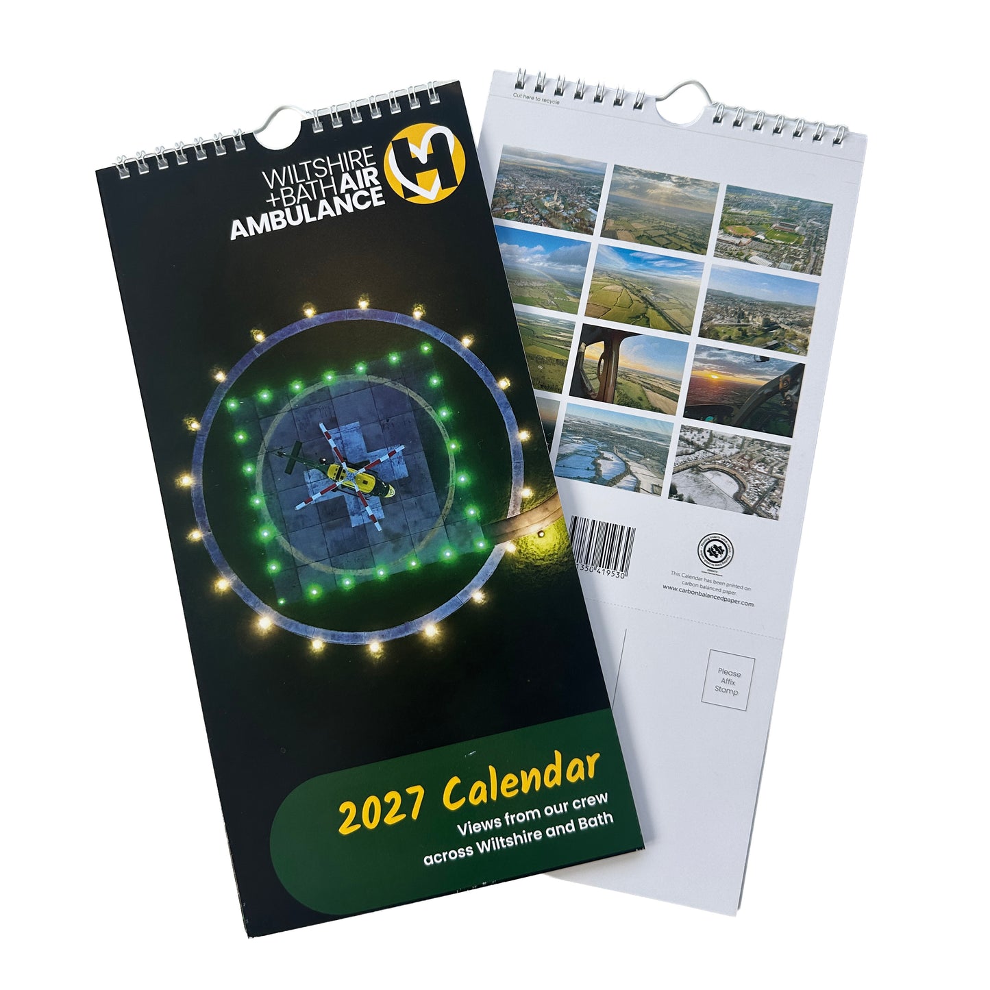 Wiltshire and Bath Air Ambulance 2027 Wall Calendar (Postcard Edition)