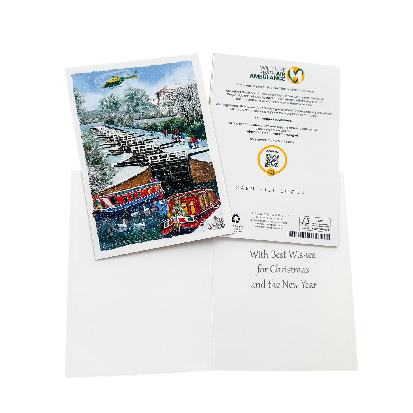 Caen Hill Locks • Christmas Cards