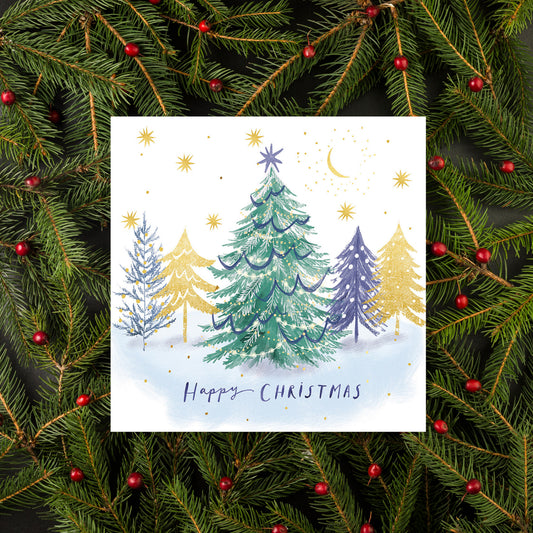Lovely Trees • Christmas Cards