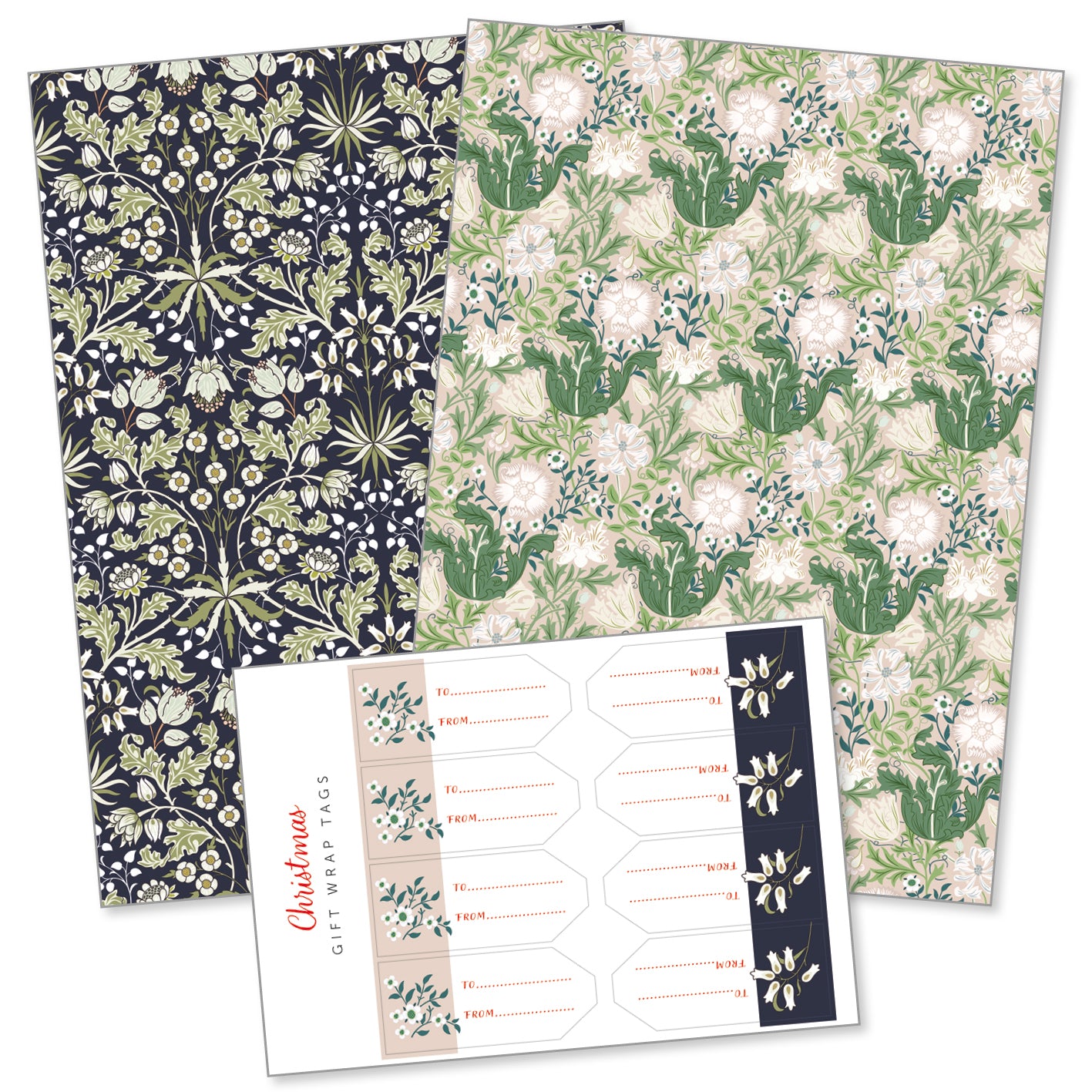 Morris Florals • Wrapping Paper