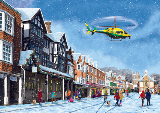 Christmas Cards - Marlborough High Street