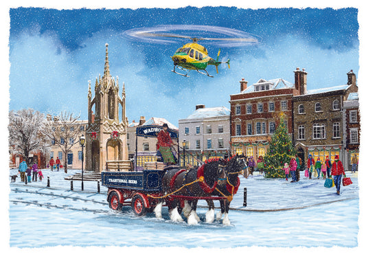 Christmas Cards - Devizes Market Place