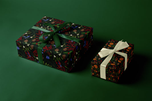 Festive Foliage Wrapping Paper