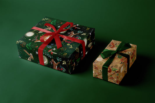 Festive Woodland • Wrapping Paper