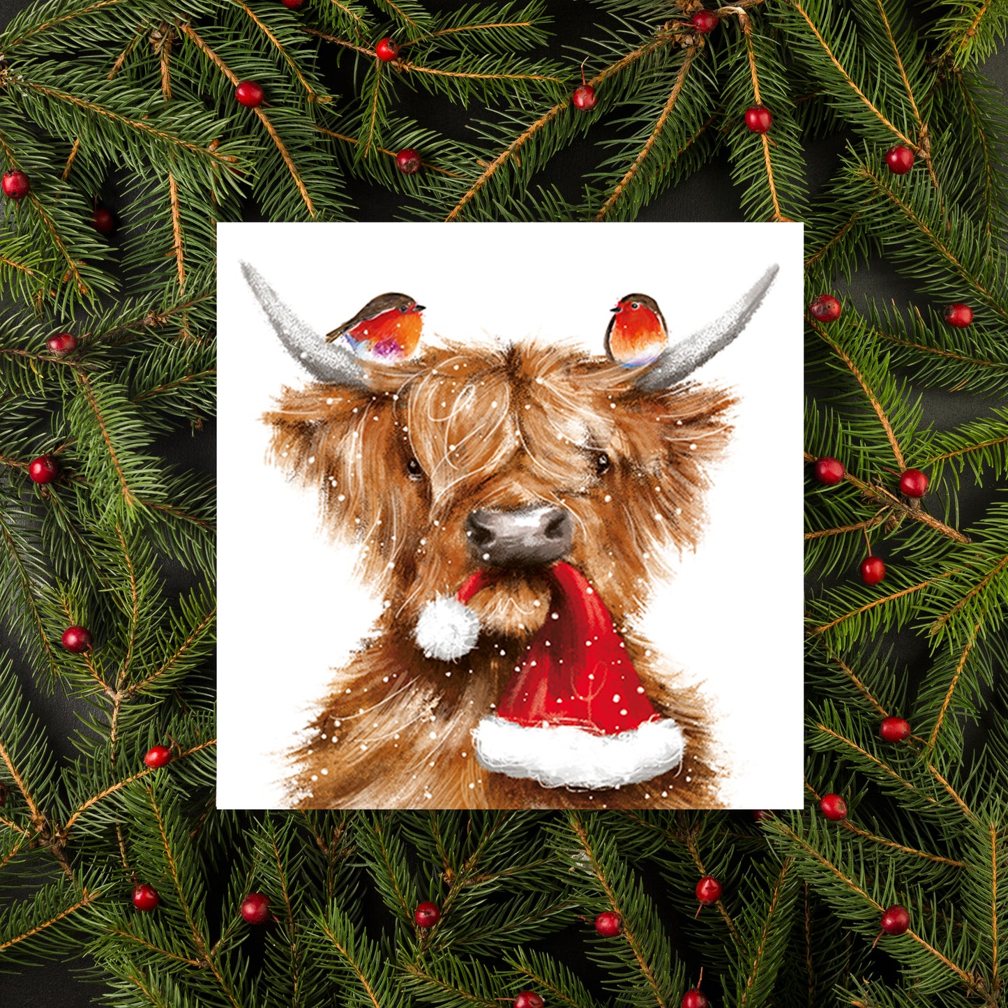 Hitching A Ride Christmas Cards