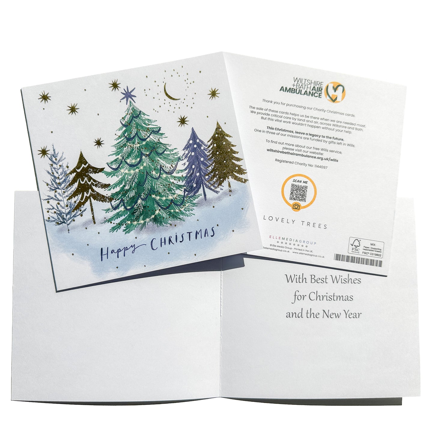 Lovely Trees •  Christmas Cards
