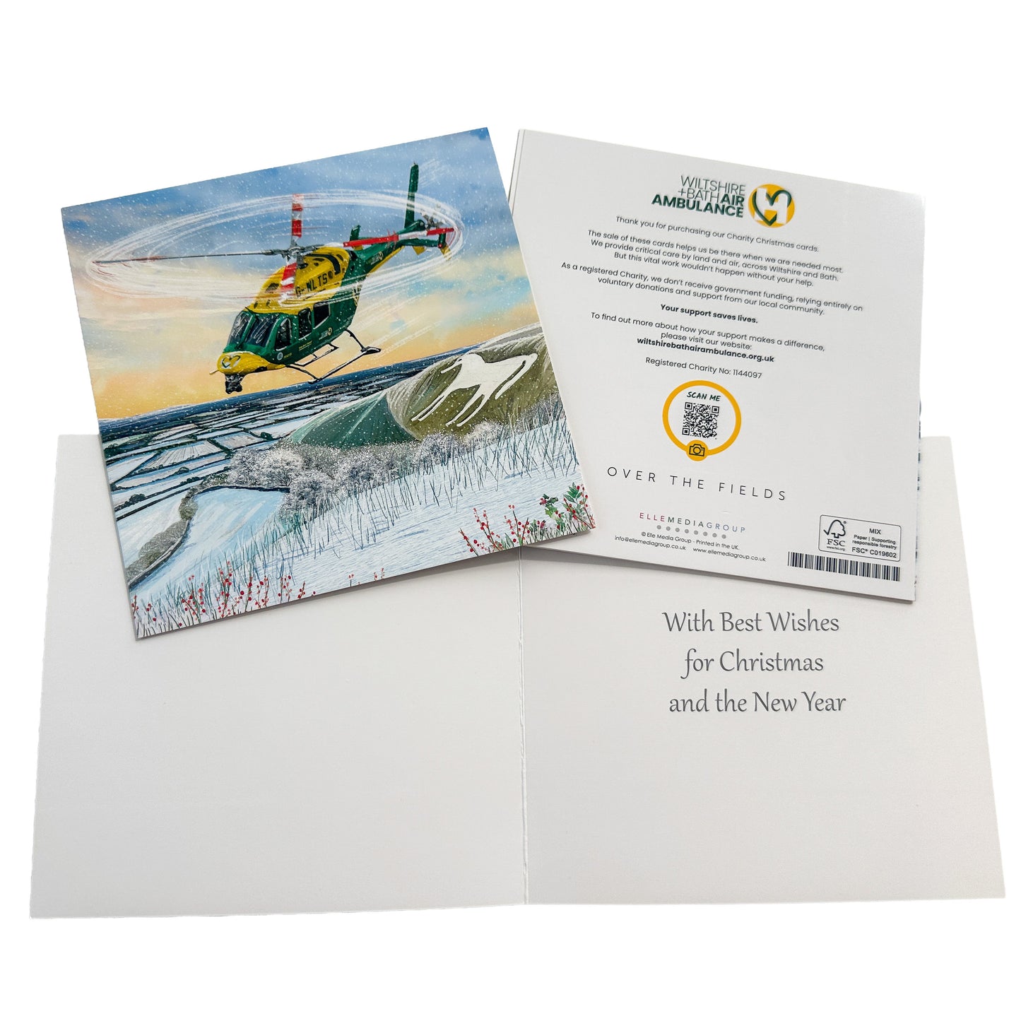 Over The Fields • Christmas Cards