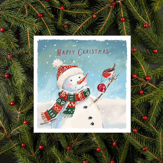 Jolly Snowman • Christmas Cards