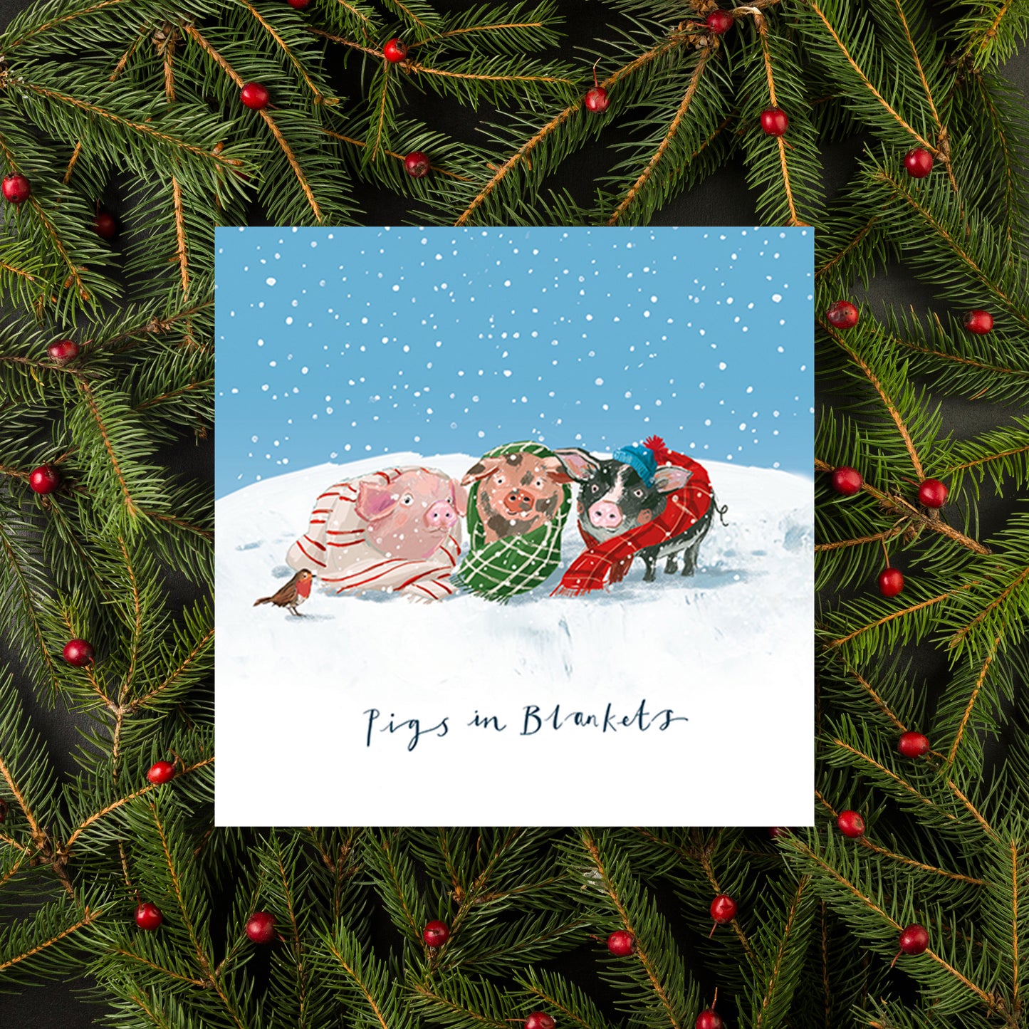 Woolly Blankets Christmas Cards