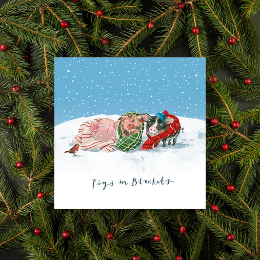 Woolly Blankets Christmas Cards