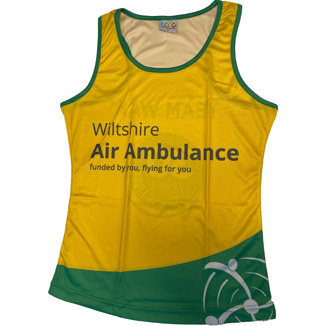 LIMITED EDITION Wiltshire Air Ambulance 30th Anniversary Running Vest